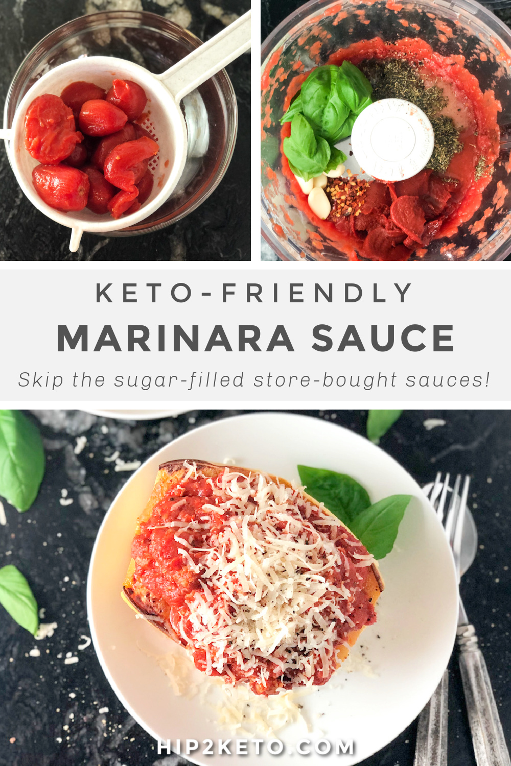 Easy Keto Marinara Sauce, Ready in 30 Minutes | Hip2Keto