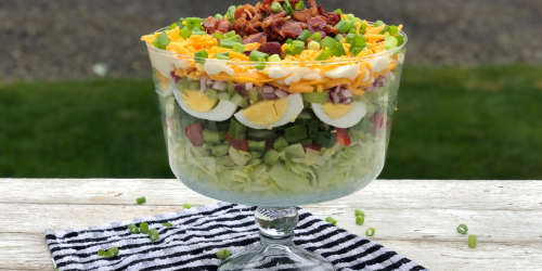 Got 24 Hours? You NEED to Make This Keto Layered Salad!