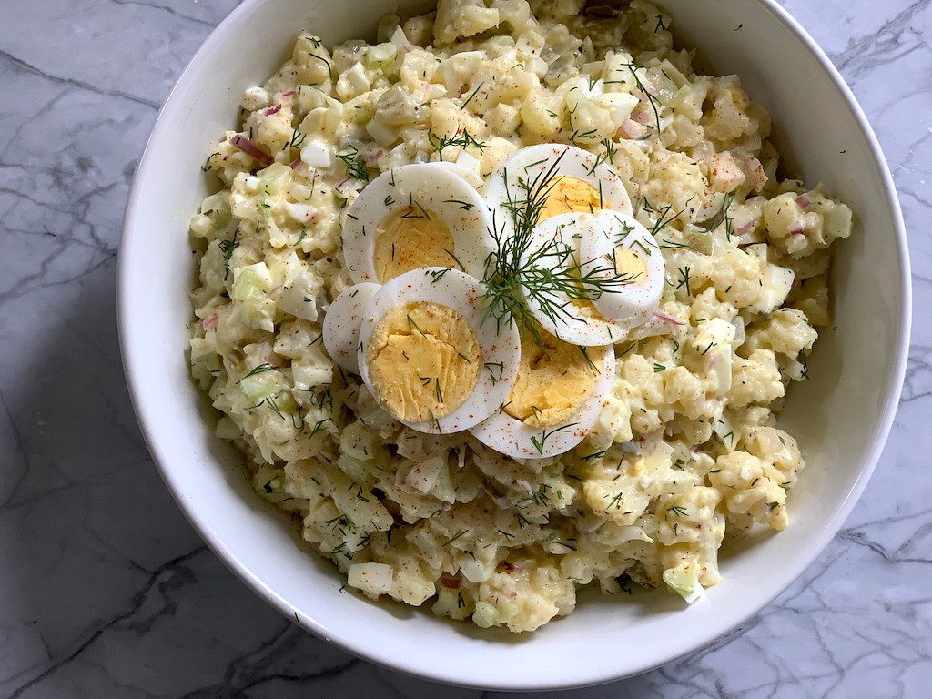 cauliflower potato salad 