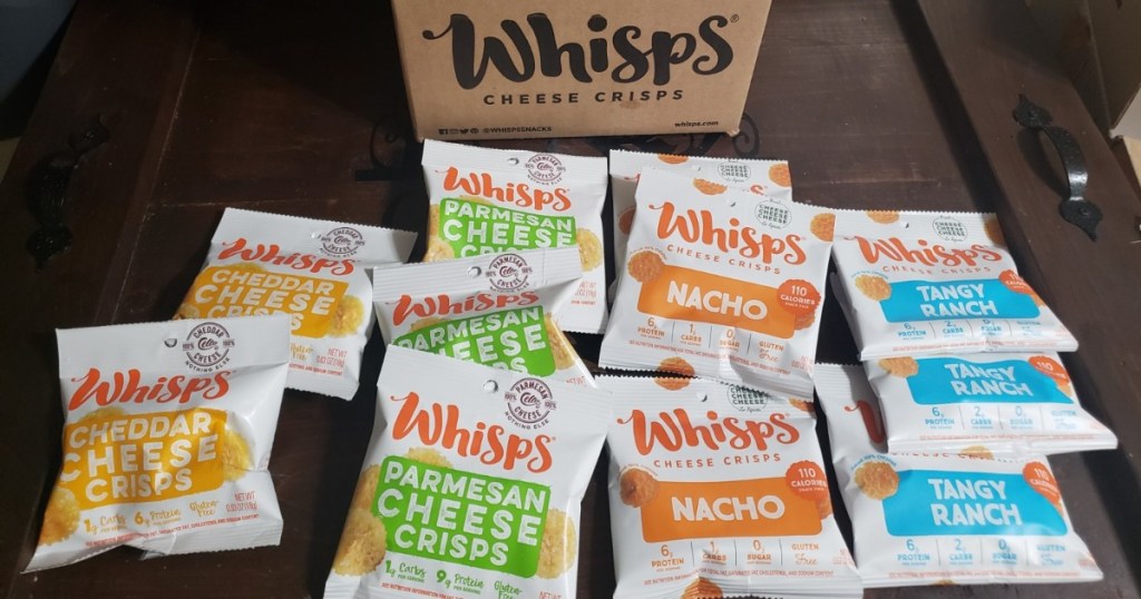 multiple bags of Cheese Whips