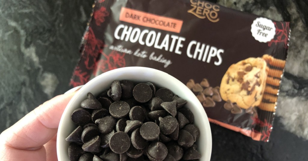 choczero dark keto chocolate chips