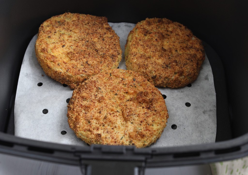 fried green tomatoes in air fryer