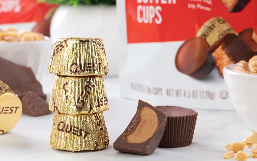 quest mini peanut butter cups