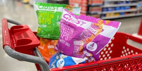 FREE $5 Target Gift Card When You Buy 3 Quest Protein Products, Including Their Keto-Friendly Chips!