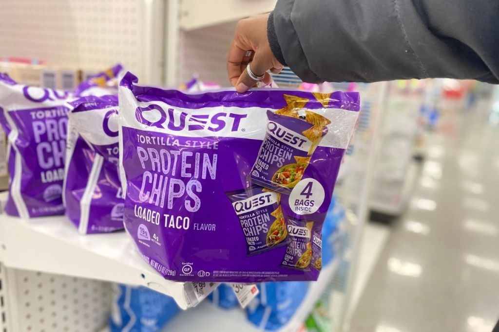 Quest protein chips loaded nacho flavor