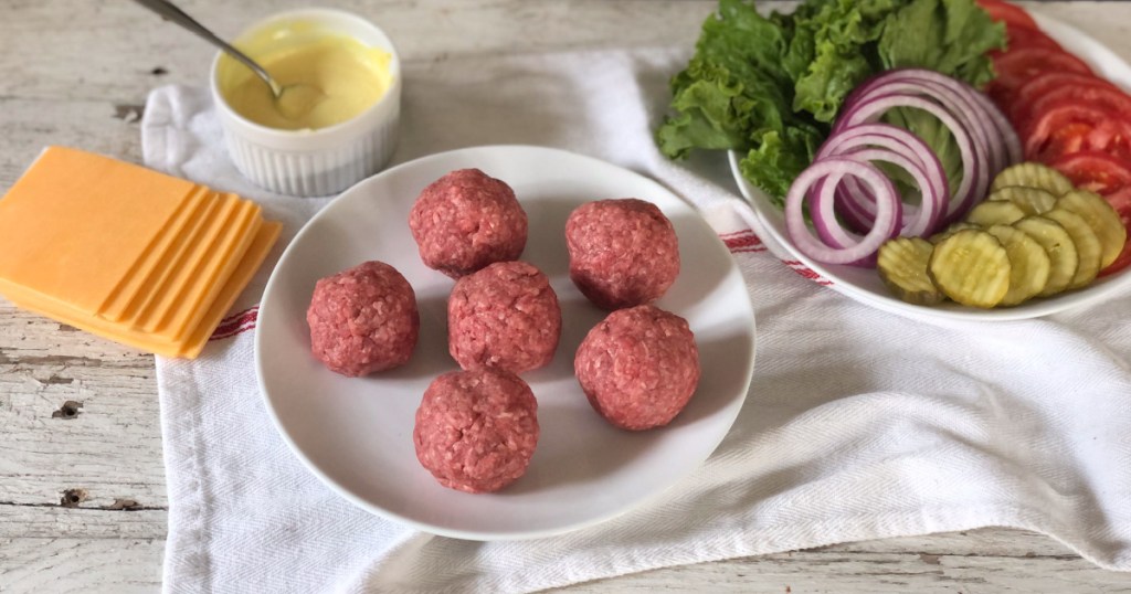 smash burger recipe ground beef balls