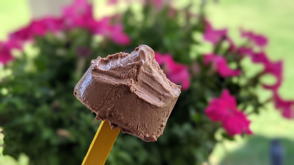 bite out of keto fudgesicle 