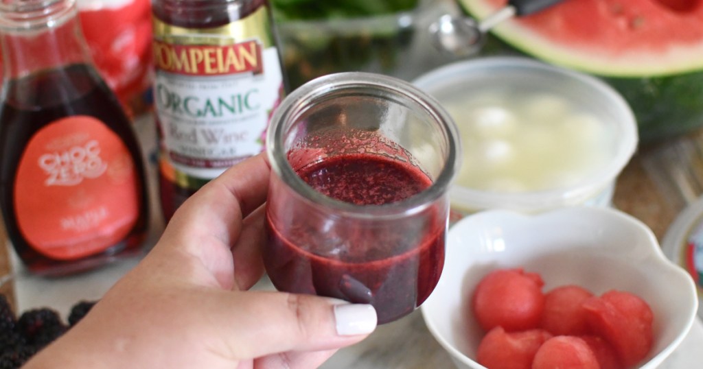 blackberry keto vinaigrette