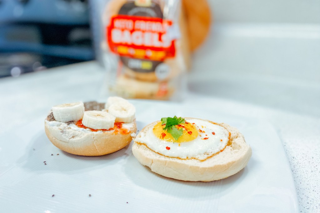 keto aldi bagels prepared