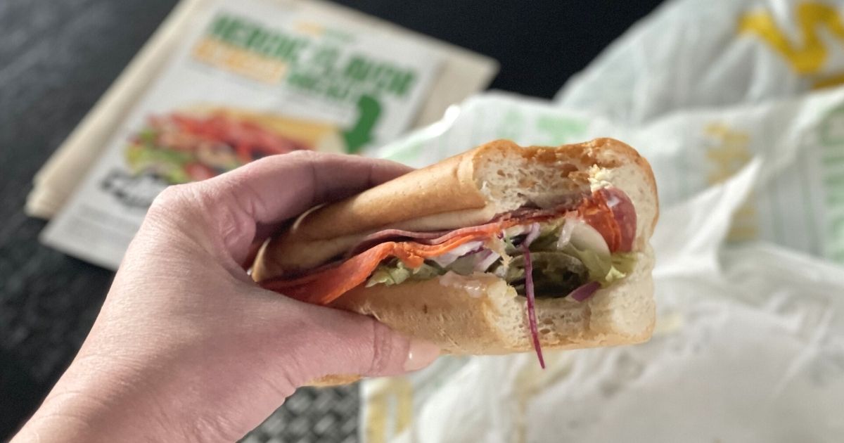 Subway keto Hero Bread sandwich - Subway low carb bread