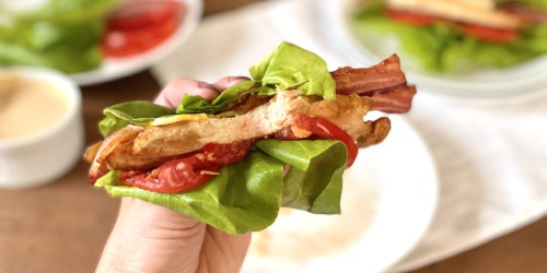 Chick-fil-A Who?! We Made a Keto Version of Their Grilled Chicken Club Sandwich