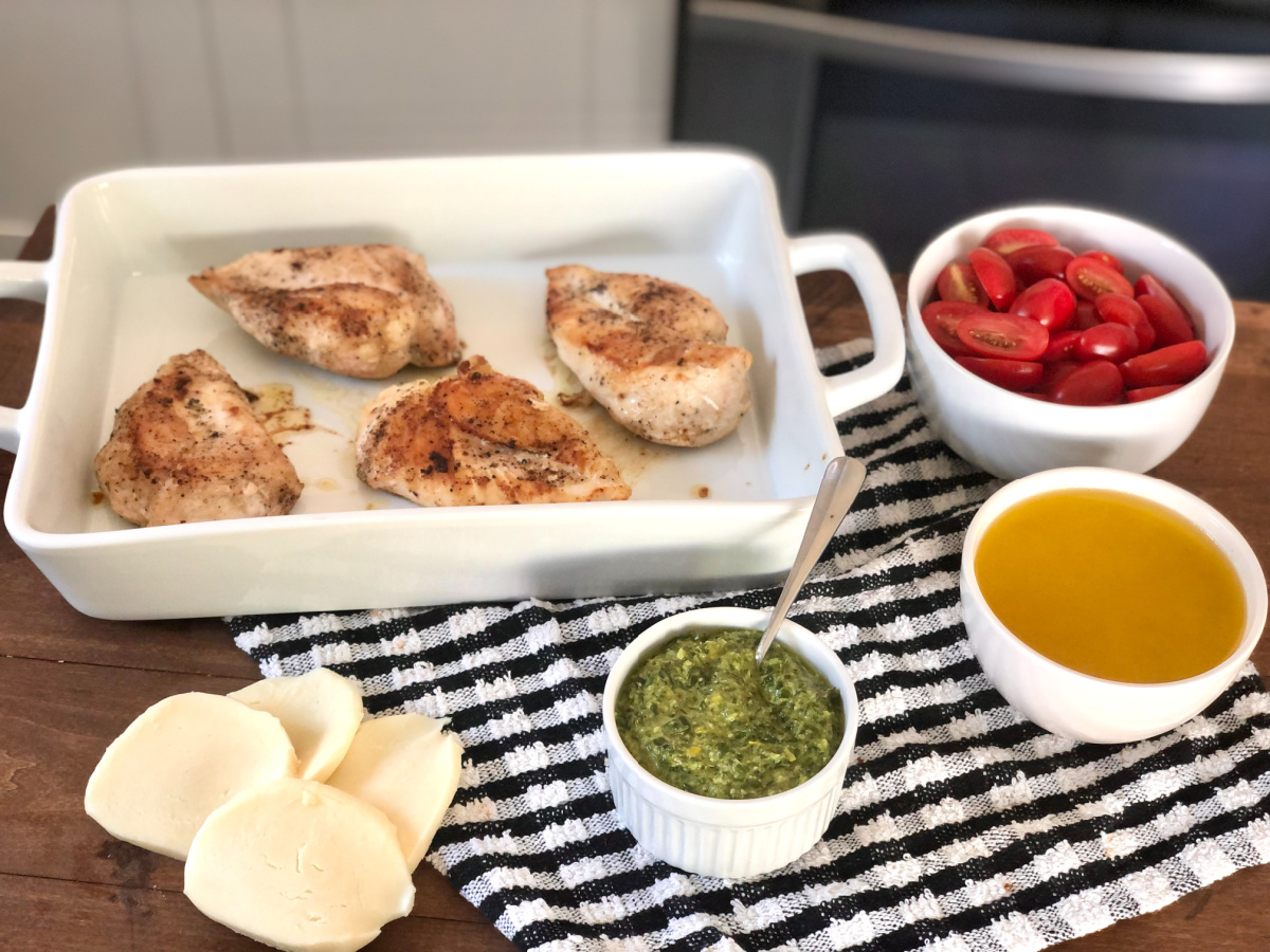 Grilled Chicken Margherita Olive Garden Keto Copycat Recipe So Tasty!