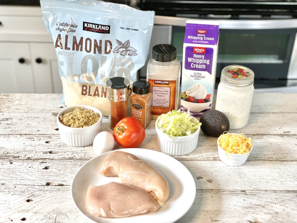 Naked Chicken Chalupa ingredients