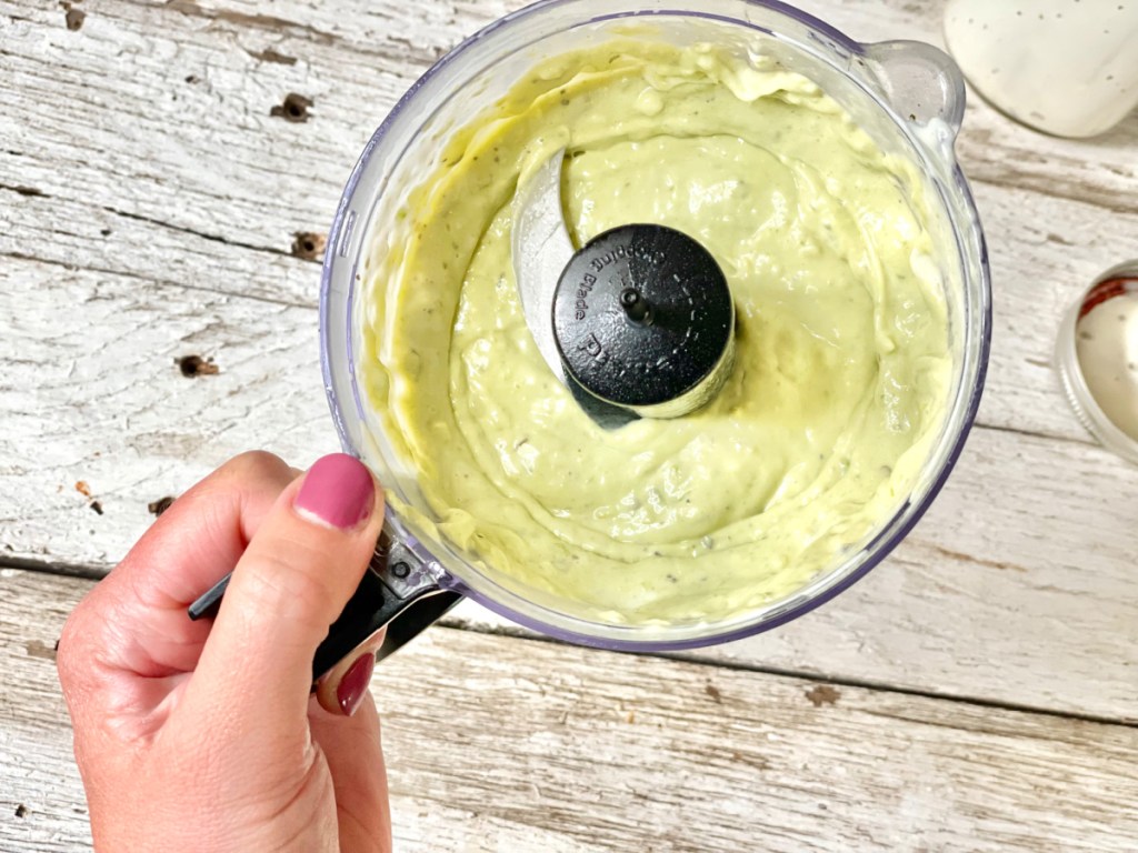 avocado ranch sauce for Naked Chicken Chalupa