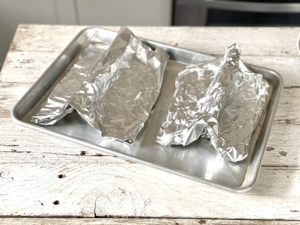 aluminum foil molds for Naked Chicken Chalupa