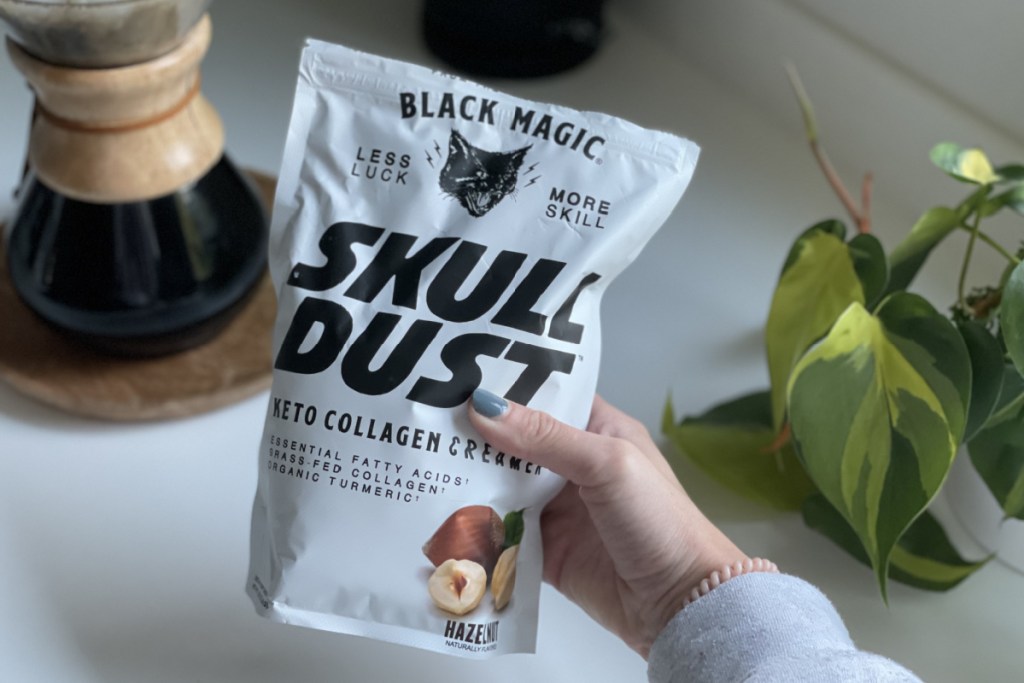 Black Magic Skull Dust keto creamer