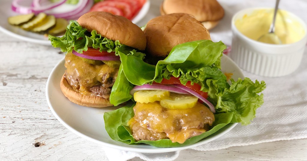 Smash Burgers with House Sauce Recipe - Pinch of Yum