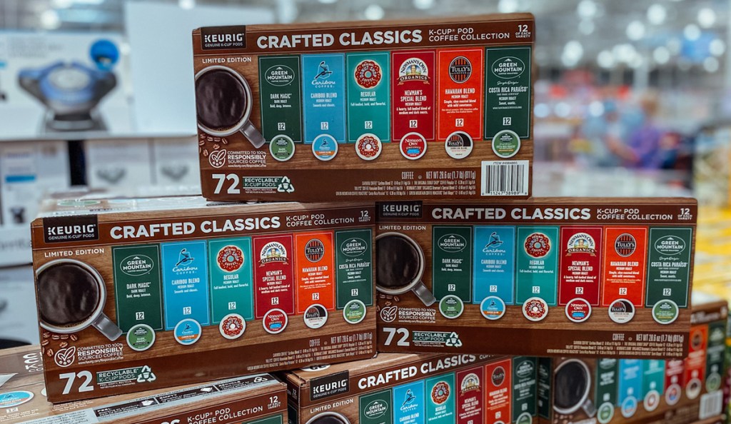 keurig crafted classics kcups - costco instant savings