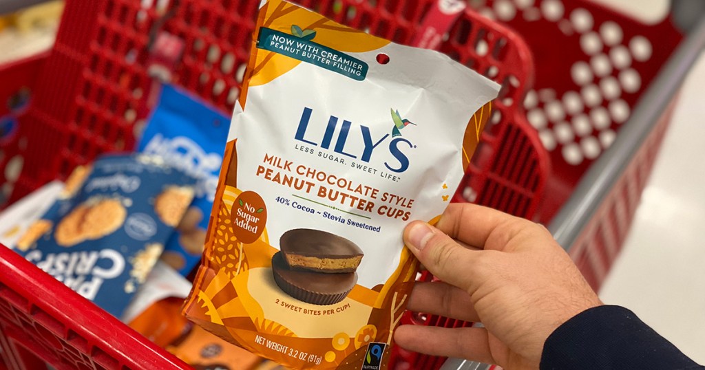 lilys peanut butter cups at target
