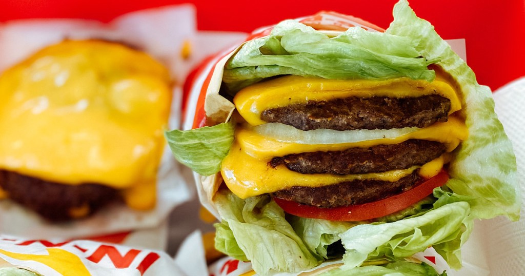 In-N-Out Protein Style Burger