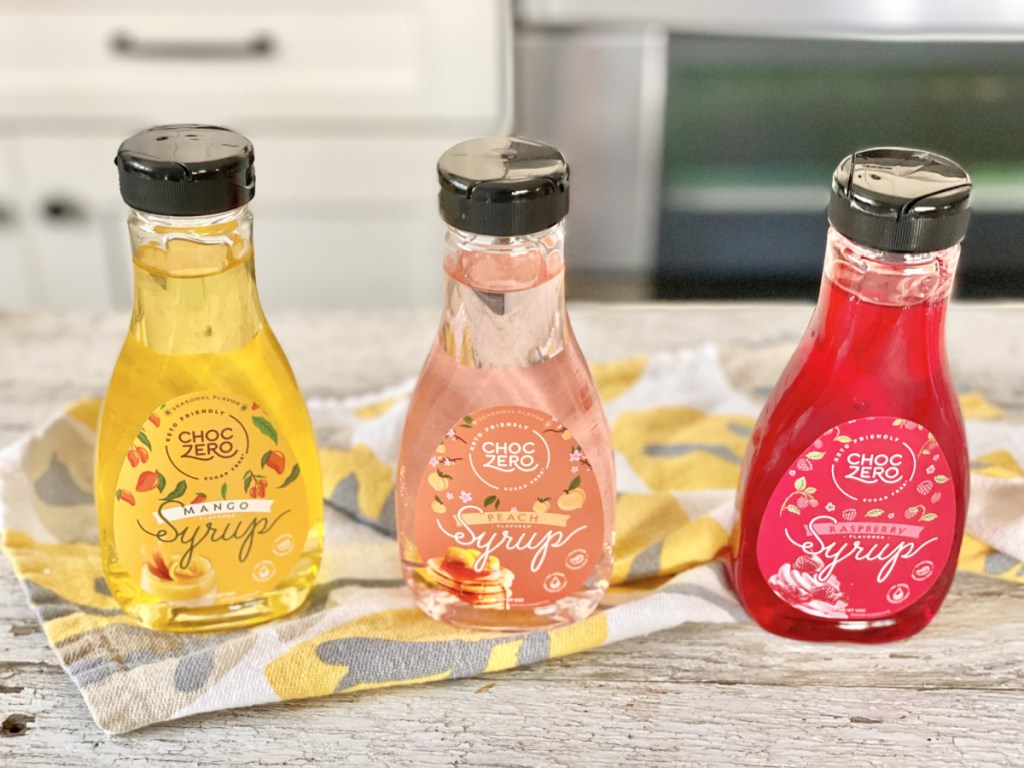 choczero sugar-free fruity syrups