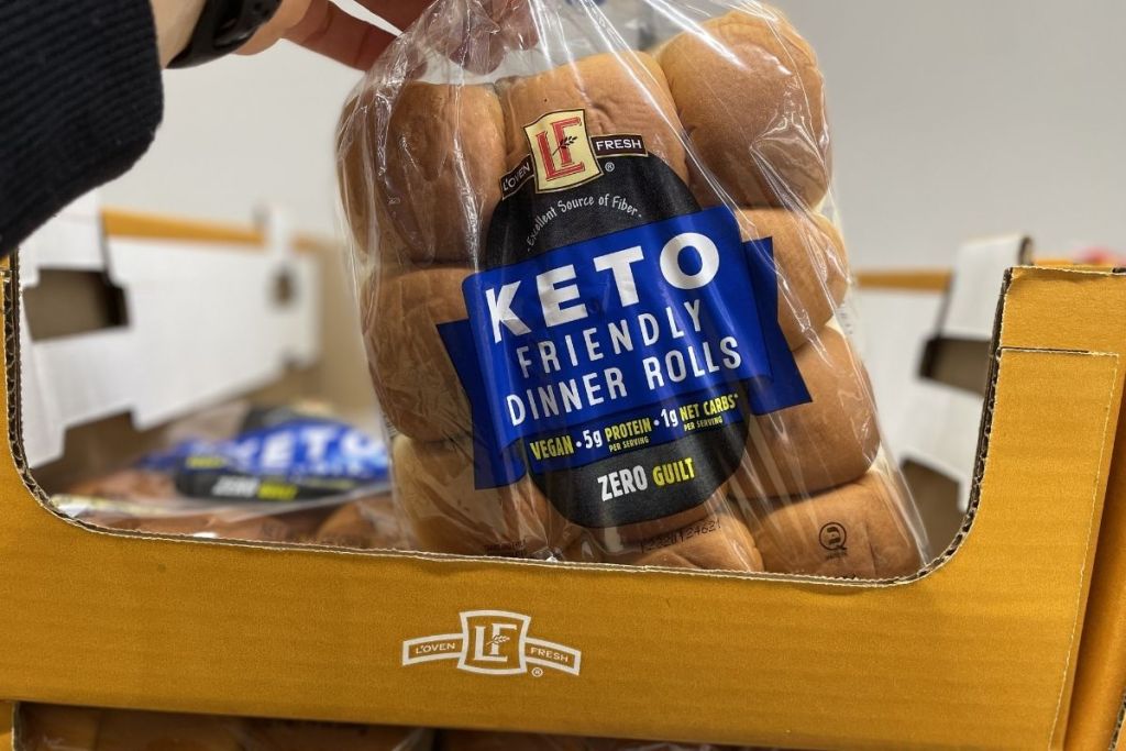 keto-friendly dinner rolls at ALDI