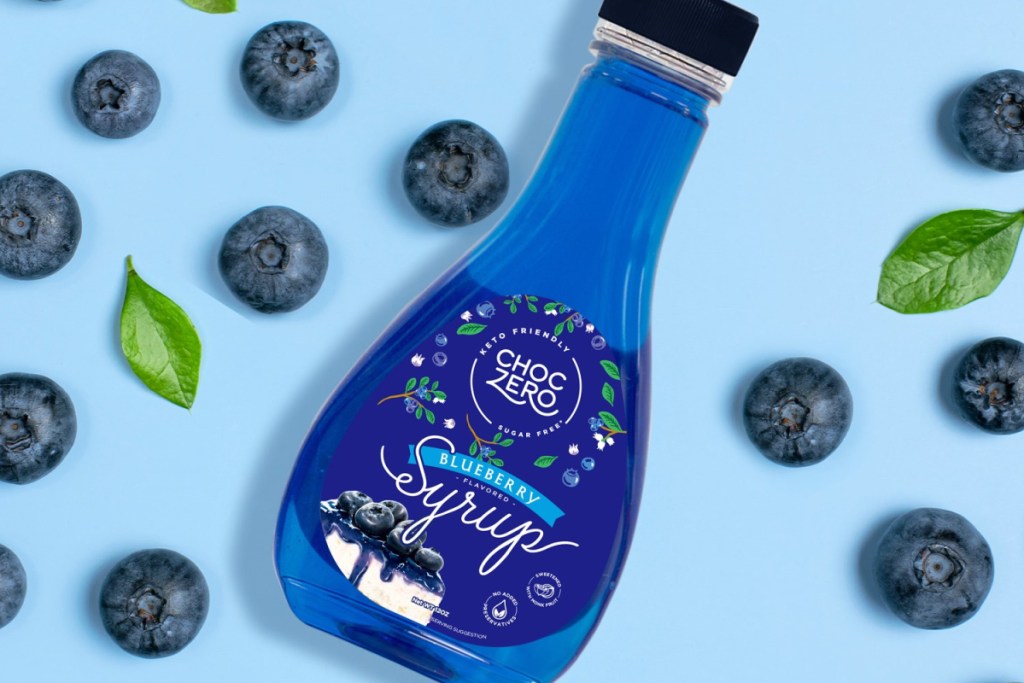 blueberry syrup from ChocZero