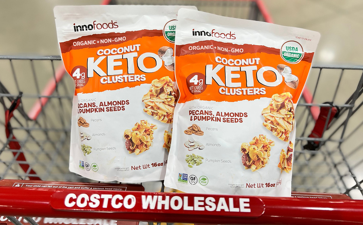 keto clusters in shopping cart