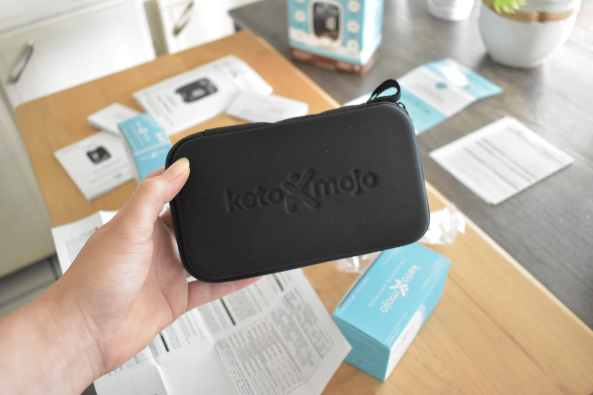 Keto Mojo blood ketone meter case