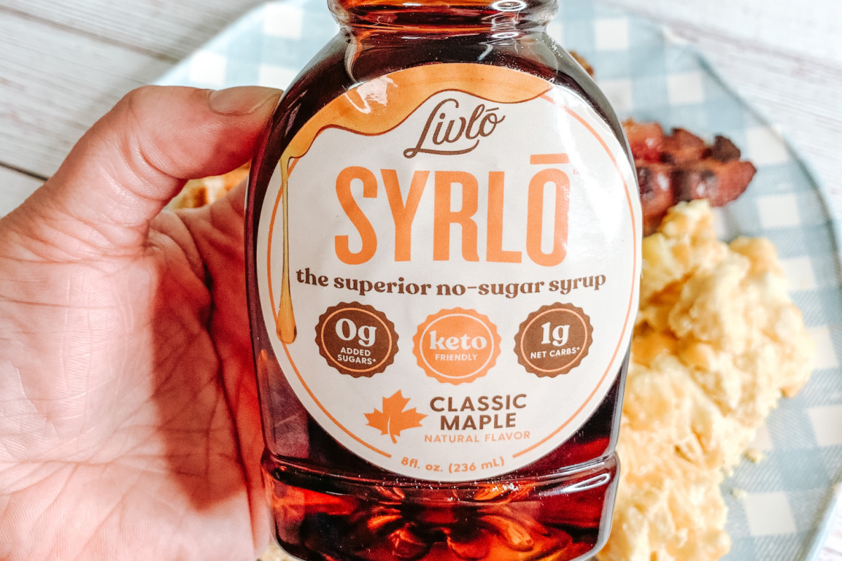 Livlo keto syrup bottle