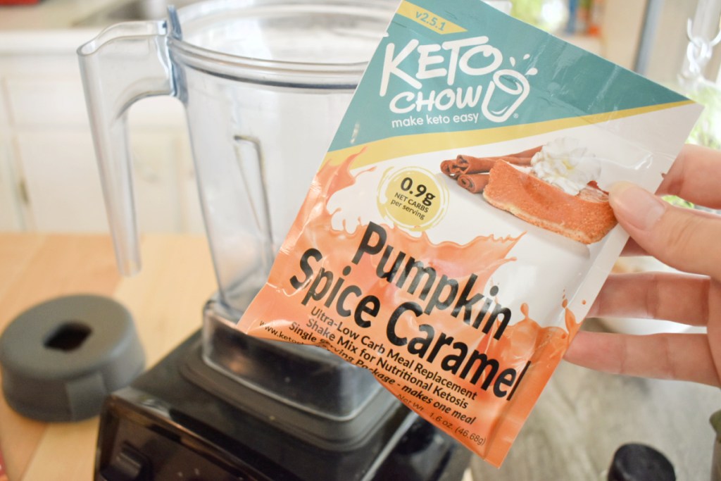Pumpkin Spice Caramel Keto Chow
