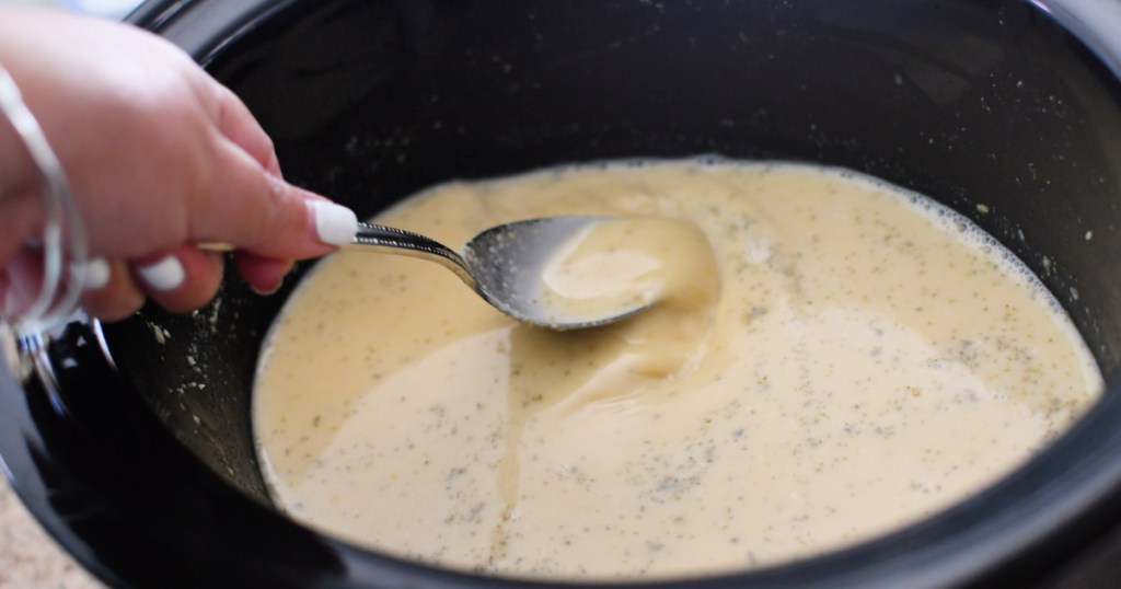 stirring keto butternut squash soup