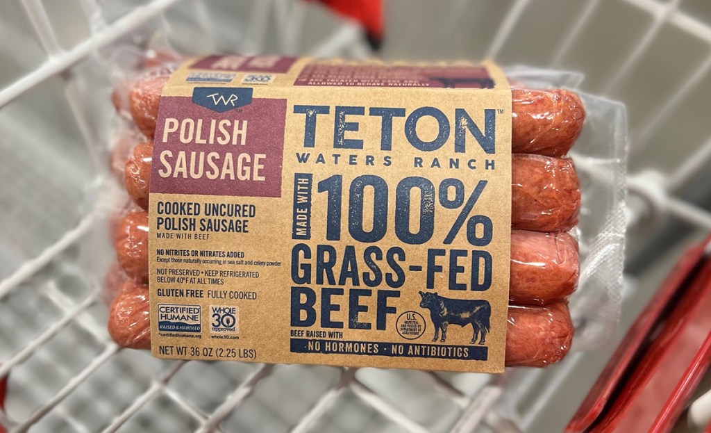 teton waters ranch polish sausage