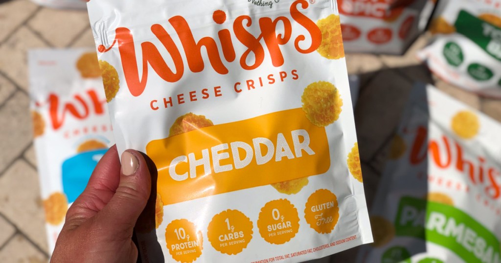 whisps keto cheese crisps