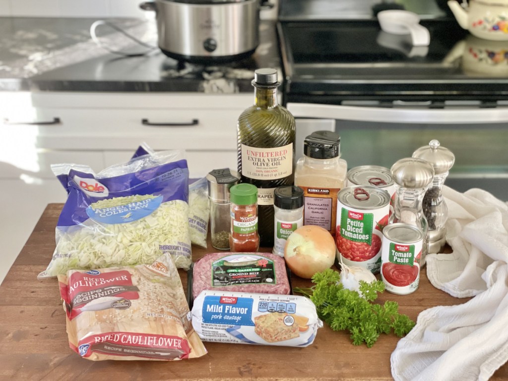 cabbage roll casserole ingredients