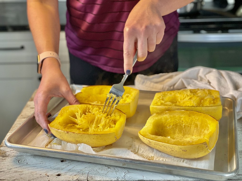 shredded spaghetti squash