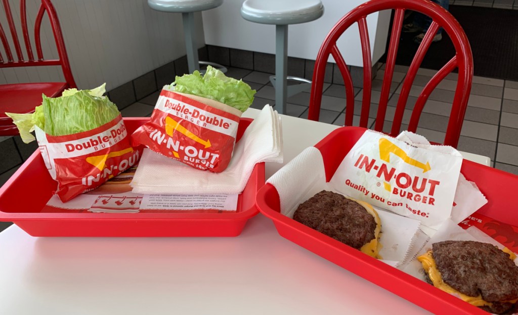 Low Carb In N Out Orders