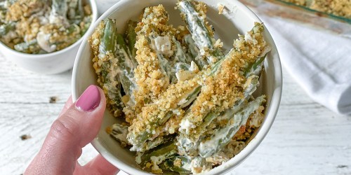 Our Keto Green Bean Casserole is a Low-Carb Twist on a Traditional Dish