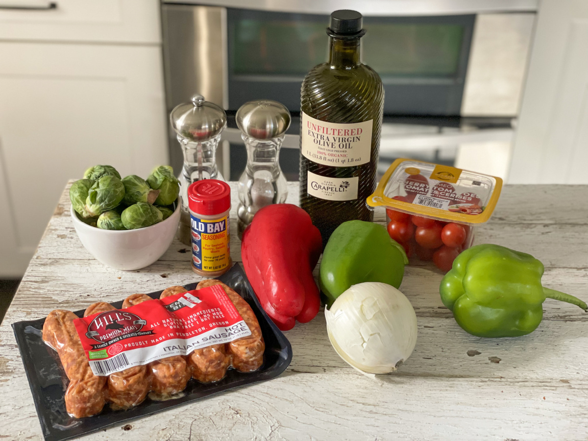 ingredients on counter