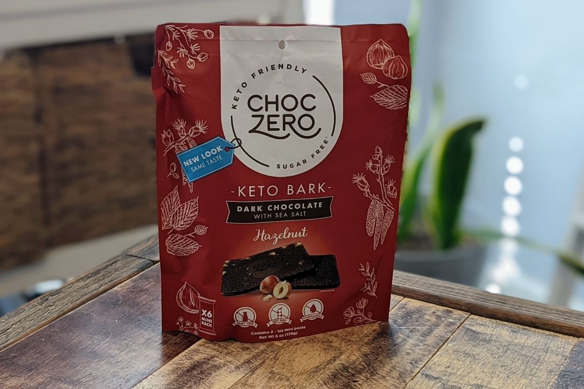 ChocZero keto bark