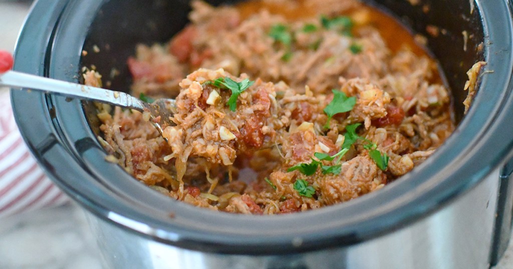 keto crockpot cabbage casserole