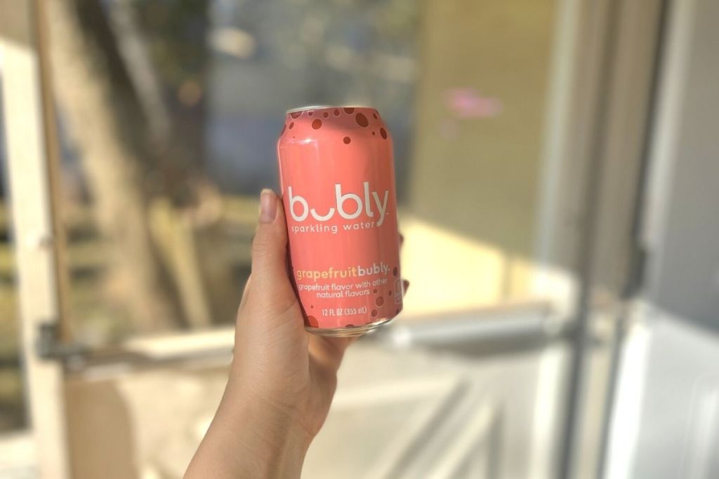 Bubly grapefruit sparkling water