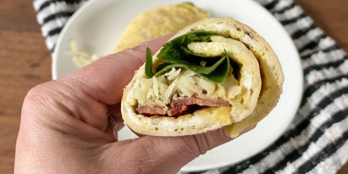 This is Such a Cool Keto Breakfast Burrito Hack!