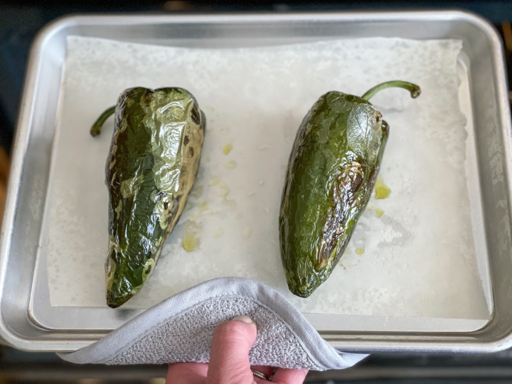 roasted poblano peppers 
