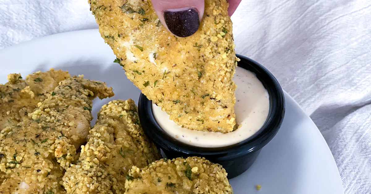 Homemade Low-Carb Shake And Bake For Crispy Baked Chicken