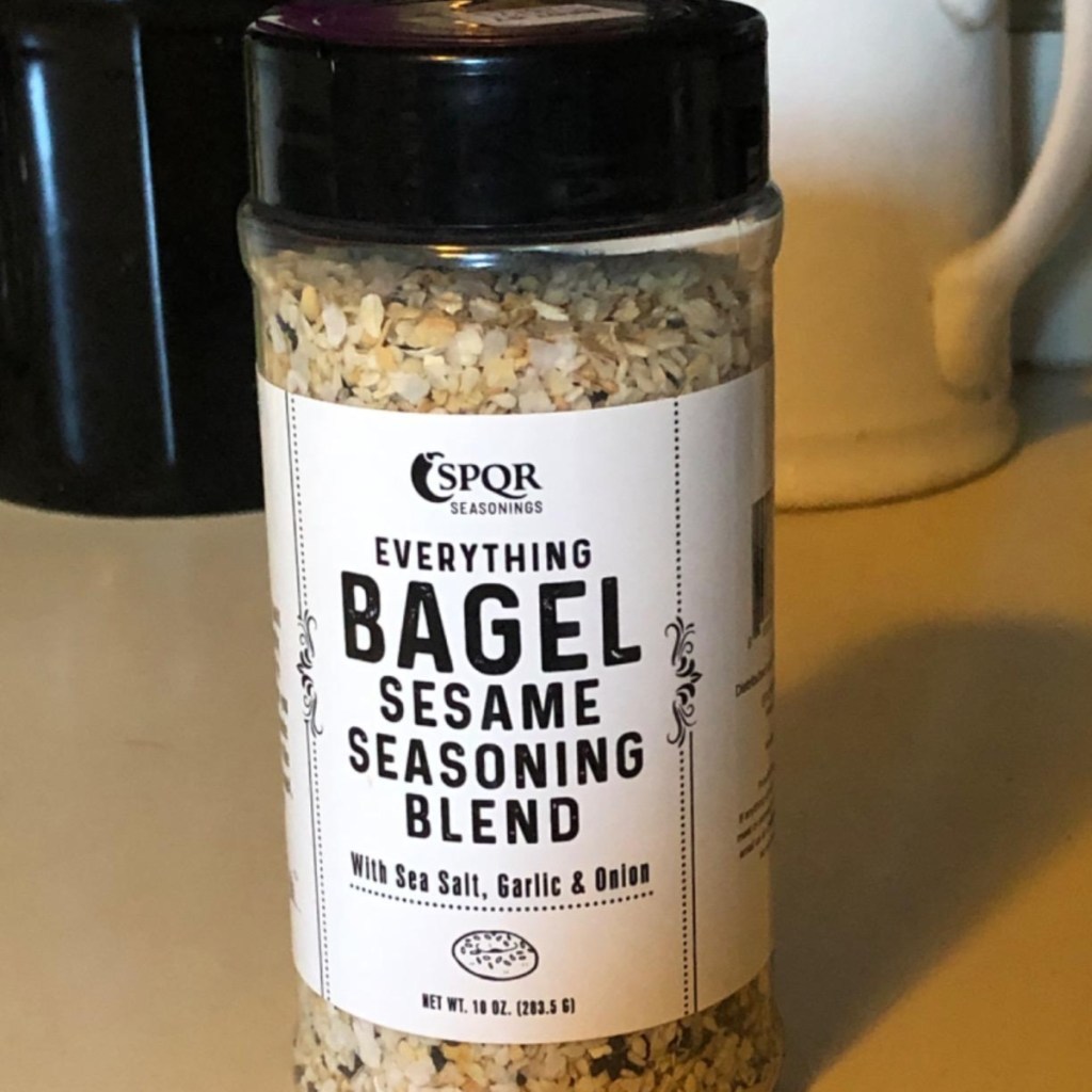 bottle of Everything Bagel Seasoning