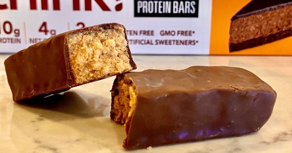 Think! peanut butter keto protein bars