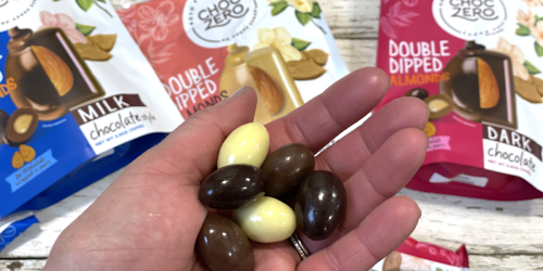 ChocZero Has 3 NEW Flavors of Double Dipped Almonds (+ Lowest Price on 4-Packs!)