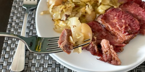 Keto Corned Beef and Cabbage with Radish “Potatoes”