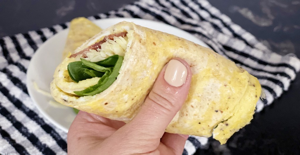 keto breakfast burrito hack